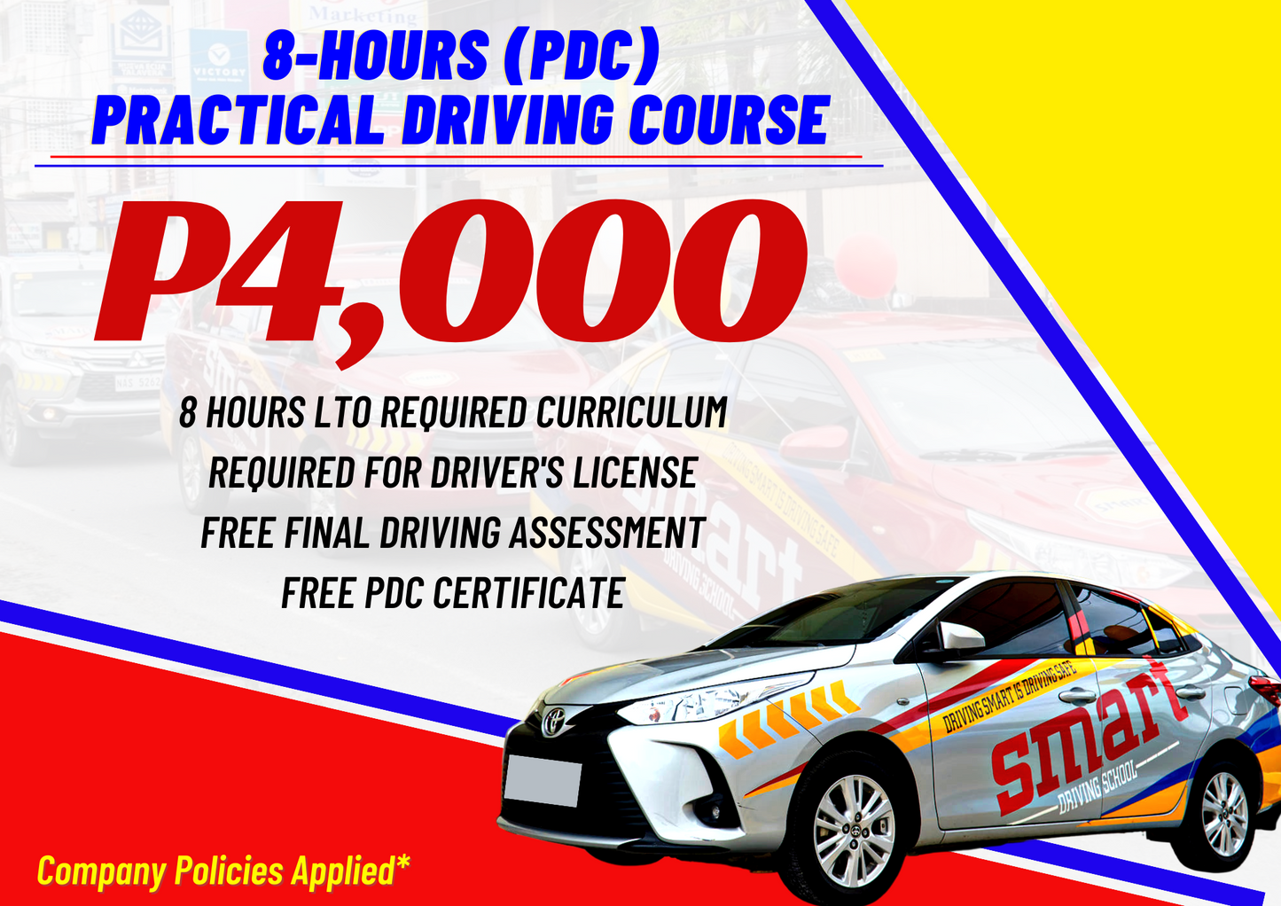 PRACTICAL DRIVING COURSE (PDC-4-WHEEL)