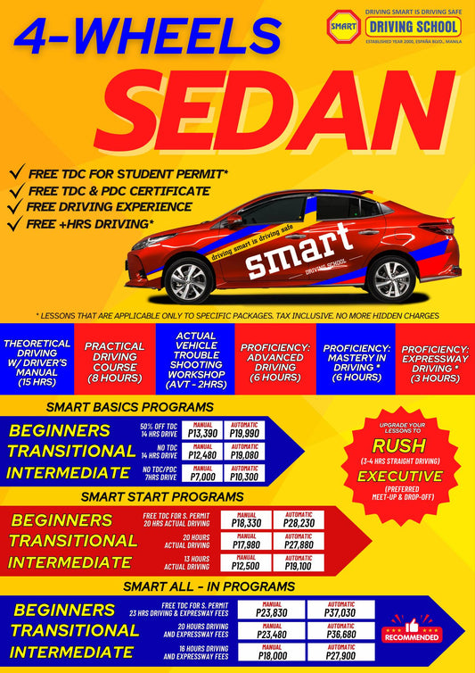 Practical Driving Course(PDC) - 4 Wheels