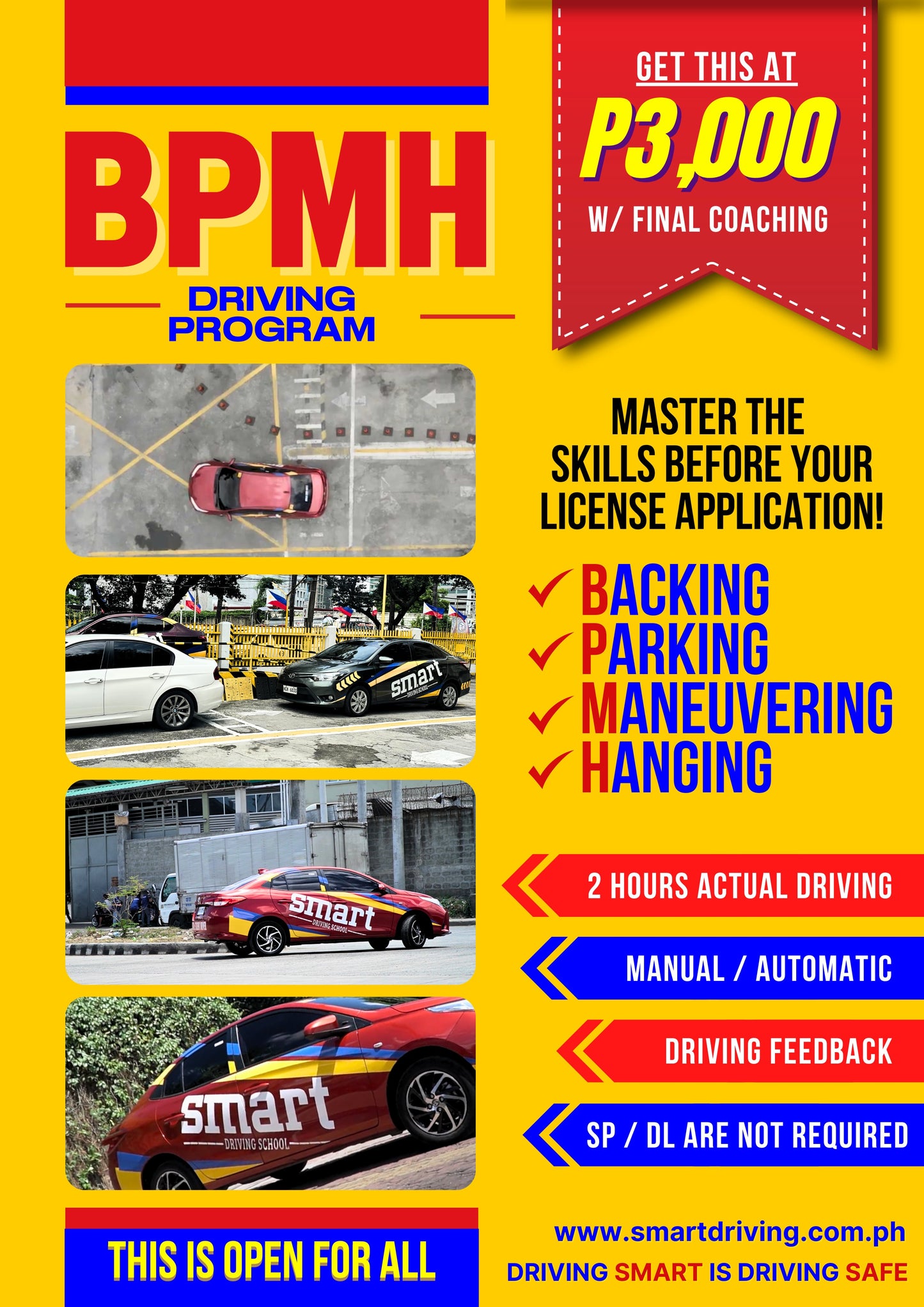 BPMH - Backing Parking Maneuvering Hanging